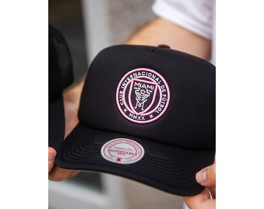 Kšiltovka Mitchell & Ness - Evergreen Trucker - Inter Miami Cf - Black