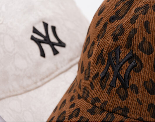 Dámská Kšiltovka New Era - MLB Leopard Cord 9TWENTY - NY Yankees - Auburn