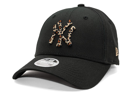 Dámská Kšiltovka New Era - MLB Leopard Infill 9FORTY - NY Yankees - Black