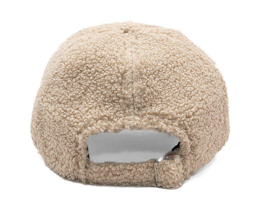 Kšiltovka New Era - MLB Borg Teddy Fleece 9FORTY - LA Dodgers - Cream