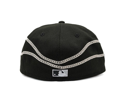Kšiltovka New Era - MLB Chain Wrap 59FIFTY - Chicago White Sox - Black