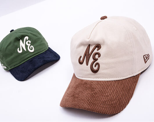 Kšiltovka New Era - Contrast Cord Script Golfer 19TWENTY - Stone / Auburn
