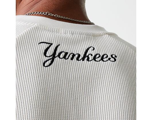 Triko New Era - MLB Waffle Tee - NY Yankees - Off White