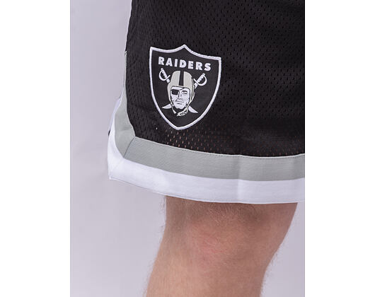 Kraťasy New Era - NFL Mesh Shorts - Las Vegas Raiders - Black