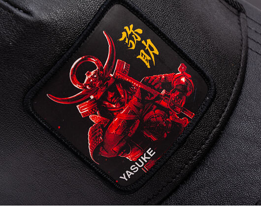 Kšiltovka Capslab - Assassin's Creed - Yasuke - Black / Red