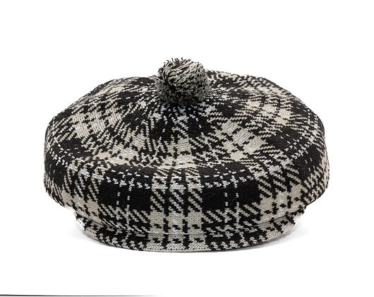 Baret Kangol - New Heritage Flat Cap - Black Check