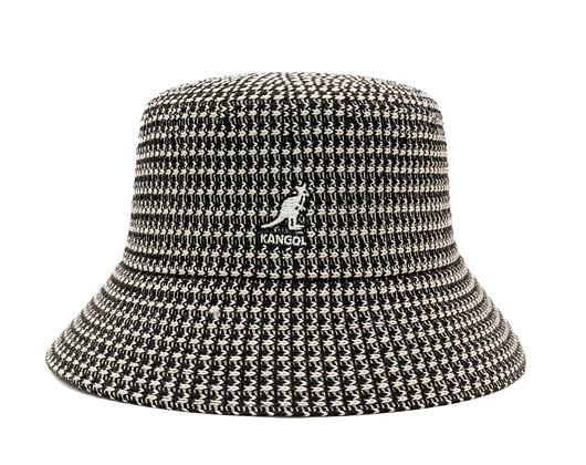 Klobouk Kangol - Grid Knit Bucket - Black