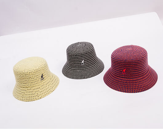 Klobouk Kangol - Grid Knit Bucket - Hazy Indigo