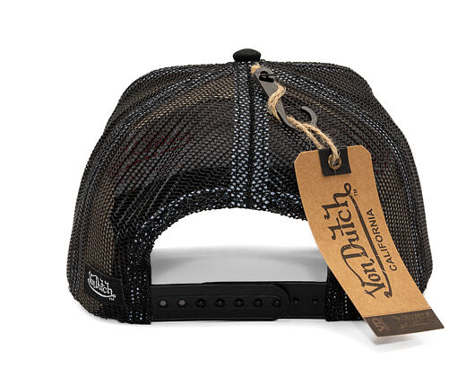 Kšiltovka Von Dutch - Trucker - Eye Out Logo - White/Black