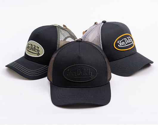 Kšiltovka Von Dutch - Trucker - Keep An Eye Out Patch - Black