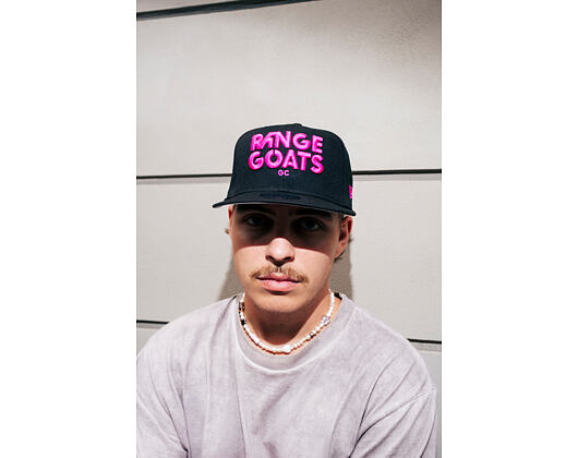 Kšiltovka New Era - LIV Golf 9FIFTY - Range Goats - Black