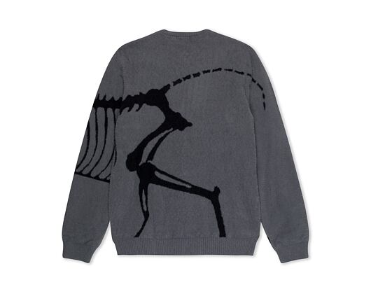 Svetr Rip N Dip - Fossil Mohair Knit Sweater - Charcoal
