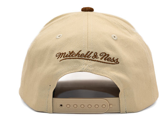 Kšiltovka Mitchell & Ness - Tawny Pro Crown - Milwaukee Bucks - Sand/Brown