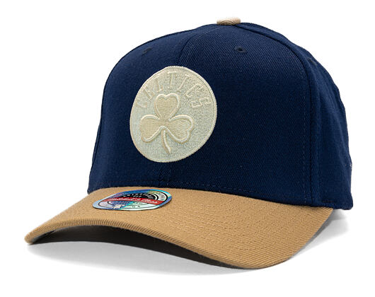 Kšiltovka Mitchell & Ness - Sand Storm Classic Red - Boston Celtics - Navy/Sand