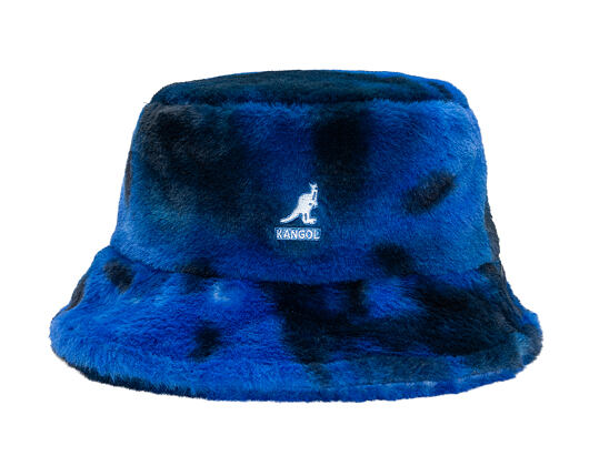 Klobouk Kangol - Faux Fur Bucket - Blue Iridescent Clouds