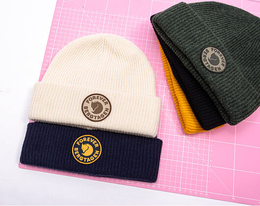 Kulich Fjällräven - Bergtagen Forever Wool Beanie - Deep Forest