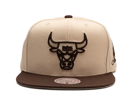 Kšiltovka Mitchell & Ness - NBA Fashion Basic 2T Snapback - Chicago Bulls - Cream