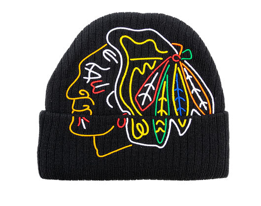 Kulich Mitchell & Ness - NHL Line Light Knit - Chicago Blackhawks - Black