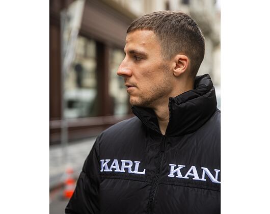 Péřová Bunda Karl Kani Retro Essential Puffer Jacket black