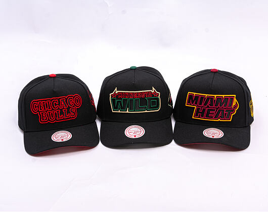 Kšiltovka Mitchell & Ness - NBA Class Act Pro - Chicago Bulls - Black