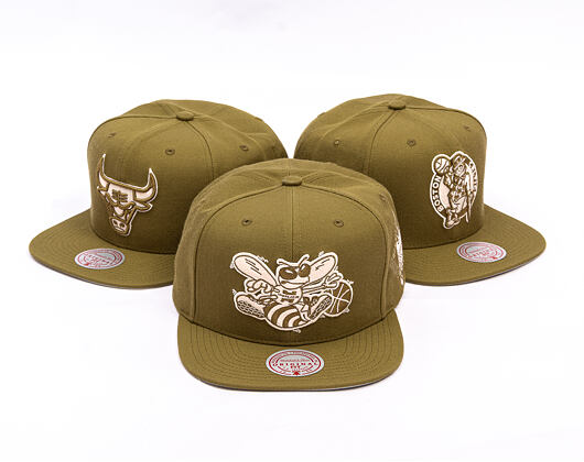 Kšiltovka Mitchell & Ness - NBA Fashion Basic Snapback Hwc - Charlotte Hornets - Olive