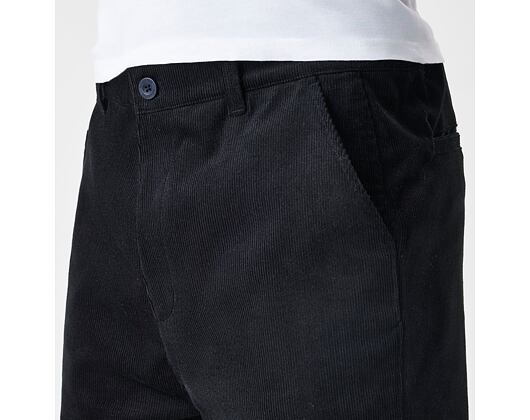 Kalhoty New Era - Branded Cord Chino Pants - Black