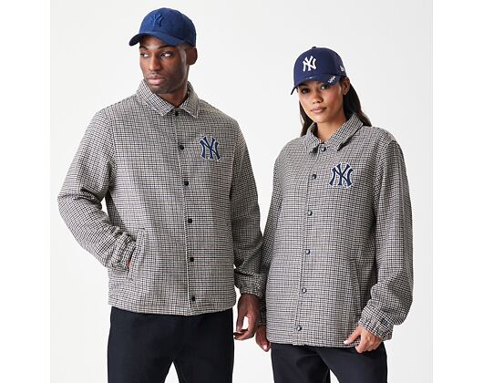 Bunda New Era - MLB Check Coach Jacket - NY Yankees - Auburn
