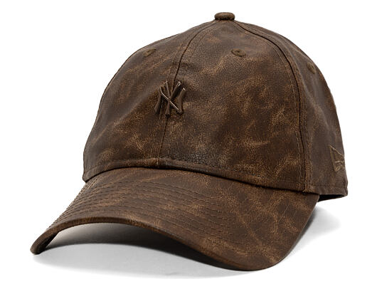 Dámská Kšiltovka New Era - MLB Worn PU 9TWENTY - NY Yankees - Brown