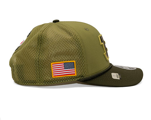 Kšiltovka New Era - NFL25 "Salute to Service" - 9SEVENTY Stretch-Snap - Cincinnati Bengals