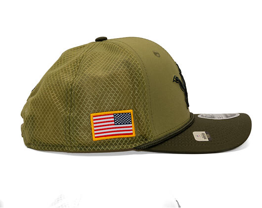 Kšiltovka New Era - NFL25 "Salute to Service" - 9SEVENTY Stretch-Snap - Detroit Lions