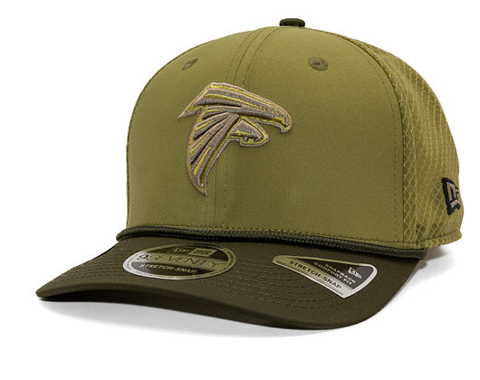 Kšiltovka New Era - NFL25 "Salute to Service" - 9SEVENTY Stretch-Snap - Atlanta Falcons
