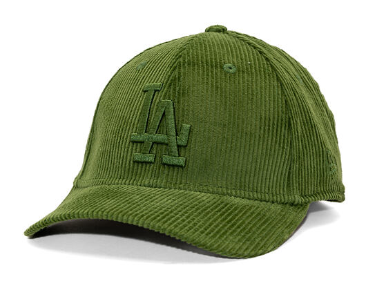 Kšiltovka New Era - MLB Cord 9FORTY M-Crown - LA Dodgers - Rifle Green