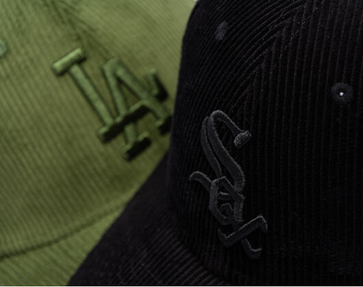 Kšiltovka New Era - MLB Cord 9FORTY M-Crown - Chicago White Sox - Black