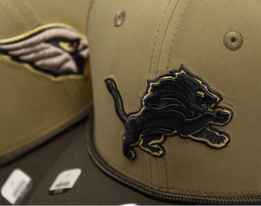 Kšiltovka New Era - NFL25 "Salute to Service" - 9SEVENTY Stretch-Snap - Detroit Lions