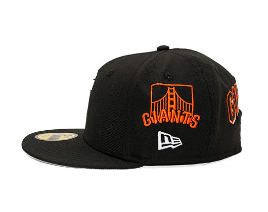 Kšiltovka New Era - MLB "Image Drop" ALL OVER 59FIFTY - San Francisco Giants - Black