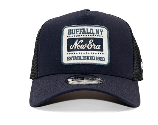Kšiltovka New Era - Branded Patch Trucker 9FORTY Trucker - Navy