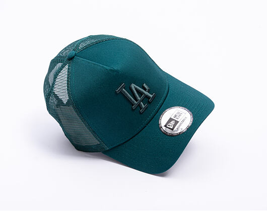 Kšiltovka New Era - MLB Essential 9FORTY Trucker - LA Dodgers - Turquoise
