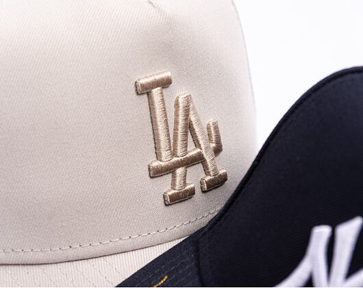 Kšiltovka New Era - MLB Tonal Icon 9FORTY A-Frame - LA Dodgers - Stone
