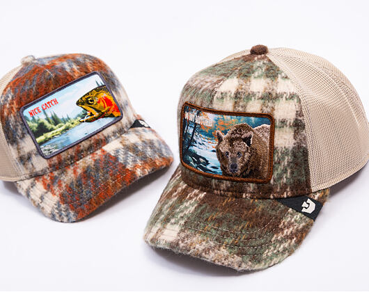 Kšiltovka Goorin - Don't Poke the Bear - Plaid