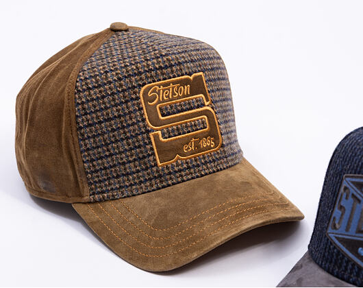 Kšiltovka Stetson - Trucker Cap Oily Goat Cashmere/Wool