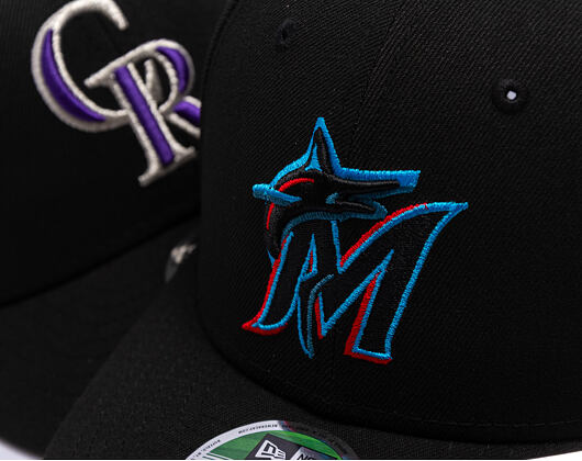 Kšiltovka New Era - MLB Player Replica 9FORTY M-CROWN - Miami Marlins