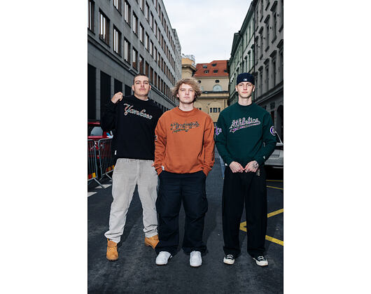 Mikina New Era - MLB Infill Crewneck - Oakland Athletics