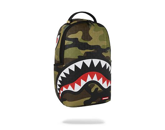 Batoh Sprayground Woodland Camo Check Backpack