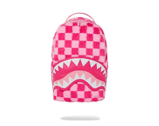 Batoh Sprayground Pink Fur Check Backpack
