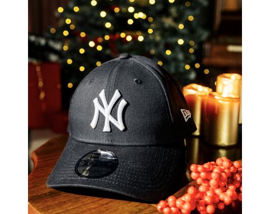 Kšiltovka New Era - MLB Essential 9FORTY - NY Yankees - Black / White