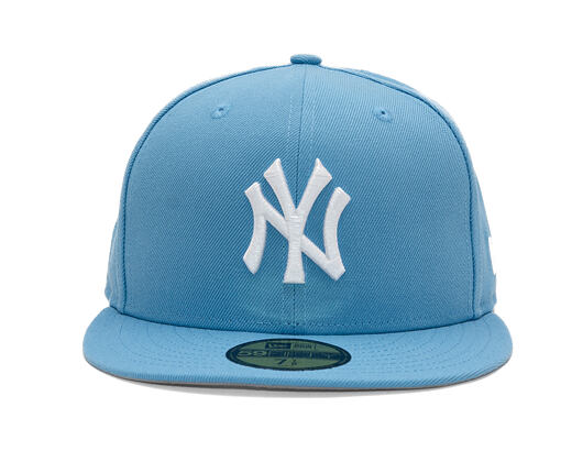 Kšiltovka New Era - MLB Seasonal 59FIFTY - NY Yankees - Sky Blue / Pink UV