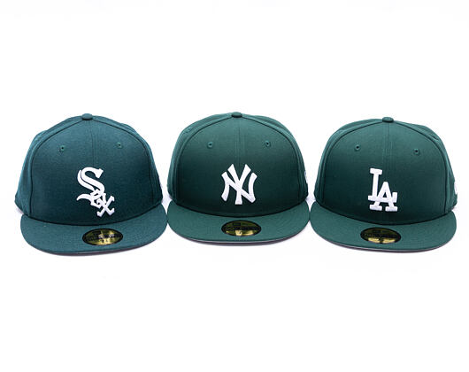 Kšiltovka New Era - MLB Seasonal 59FIFTY - NY Yankees - Dark Green