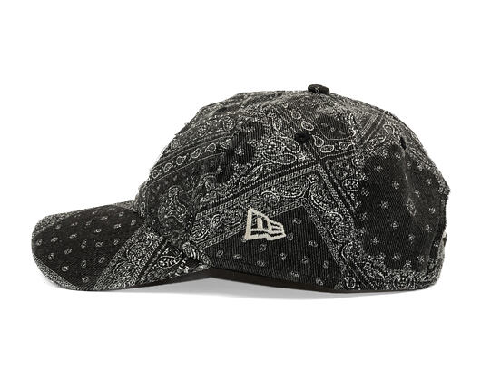 Kšiltovka New Era - MLB Washed Paisley 9TWENTY - NY Yankees - Black