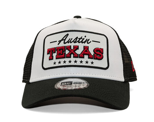 Kšiltovka New Era - Branded Location Patch 9FORTY Trucker - Black