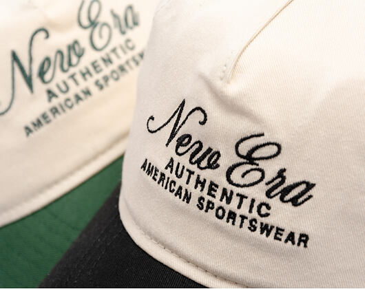 Dámská Kšiltovka New Era - Branded Script 9TWENTY A-Frame - Cream
